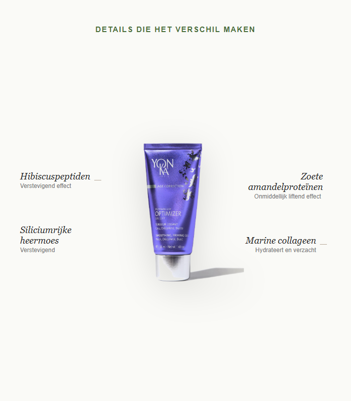 Details die het verschil maken - Advanced Optimizer Gel Lift