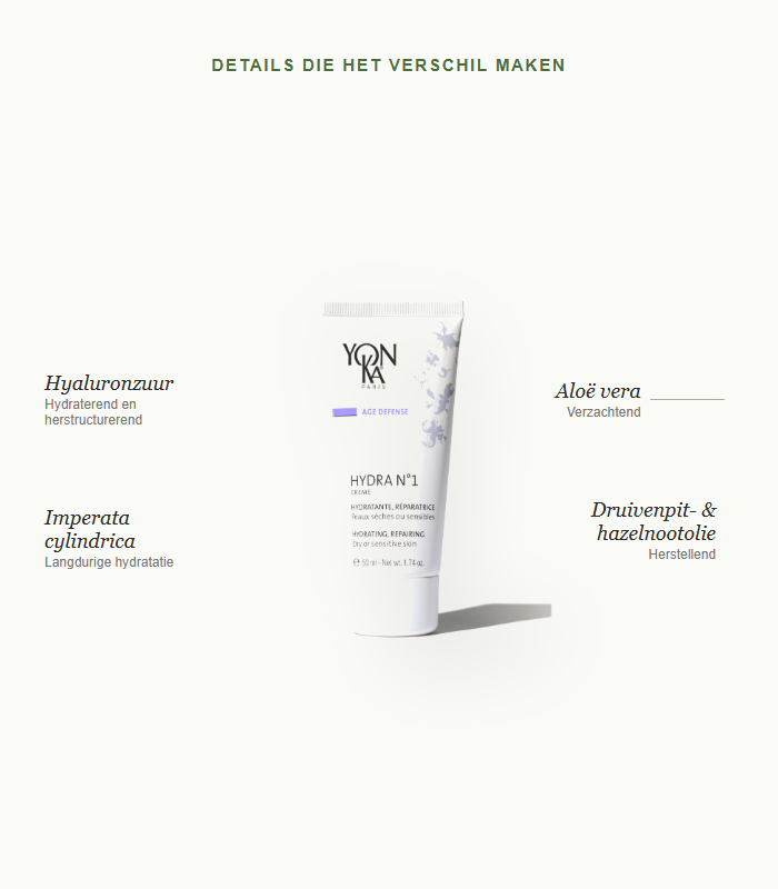 Details die het verschil maken - Hydra N1 Creme