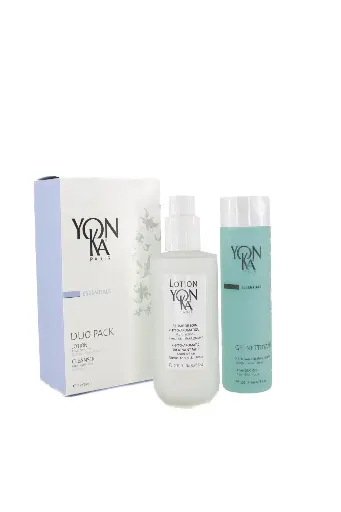 Yon-Ka Duo Pack Essentials Lotion PNG + Gel Nettoyant 