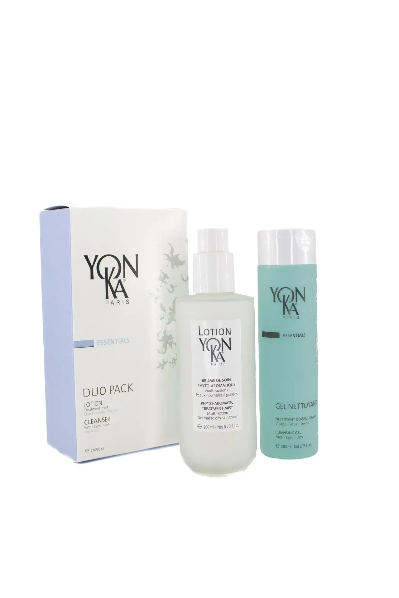 Yon-Ka Duo Pack Essentials Lotion PNG + Gel Nettoyant Abonnement